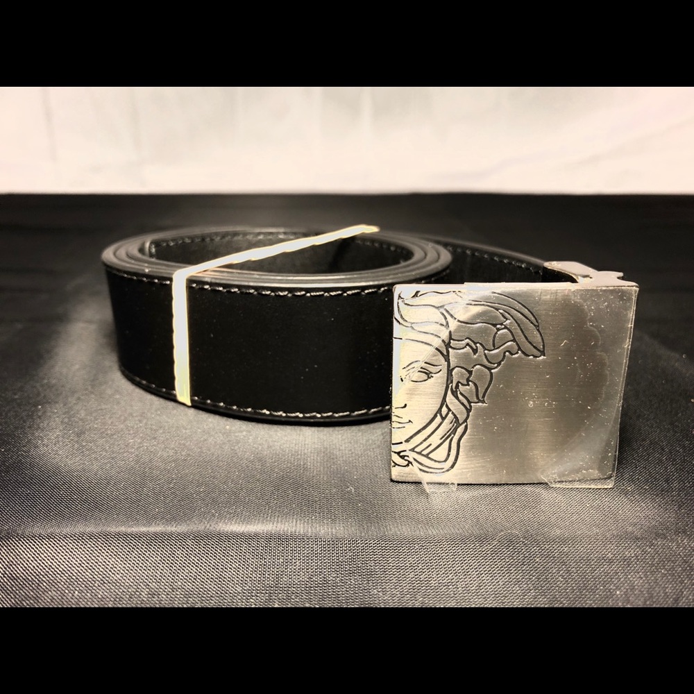 Men’s Versace Collection Leather Belt (34)